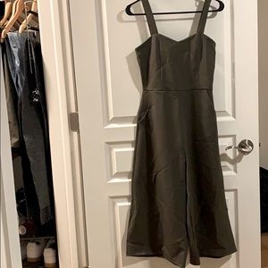 Olive green jumpsuit